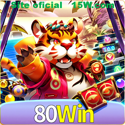 Imagem promocional da 80Win mostrando a plataforma e suas vantagens